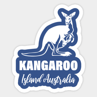 Kangaroo Island Australia Travel Retro Sticker